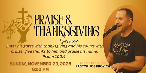 Thanksgiving & Praise Service