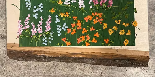 Your Garden Textured Painting Art Class