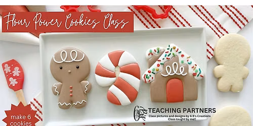 Holiday Cookie Decorating Class--- Sun. Nov 29th 10:00- 12:30 pm
