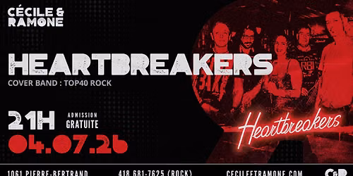COVER BAND - HEARTBREAKERS 