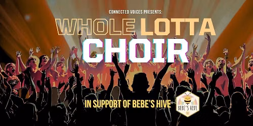 Whole Lotta Choir - in support of Bebe's Hive