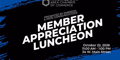 Chamber Member Appreciation Luncheon