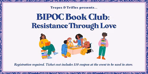 September BIPOC Book Club: Resistance Through Love!