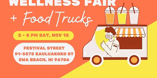 Ho'opili Health\/ Wellness Fair + Food Trucks