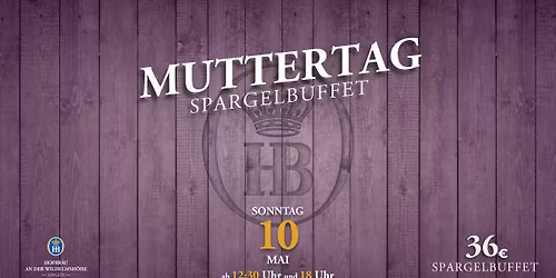 Muttertag 10.Mai 18:00Uhr