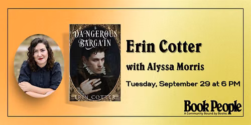 BookPeople Presents: Erin Cotter - A Dangerous Bargain