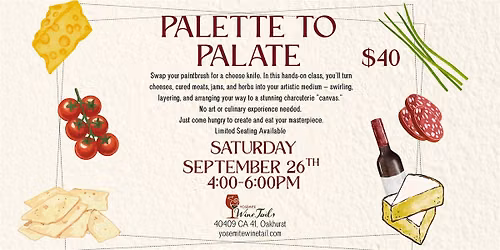 Palette To Palate