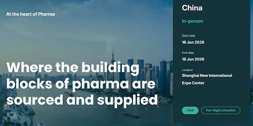 CPHI China 2026