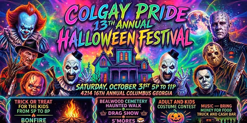 2026 Halloween Festival from Colgay Pride