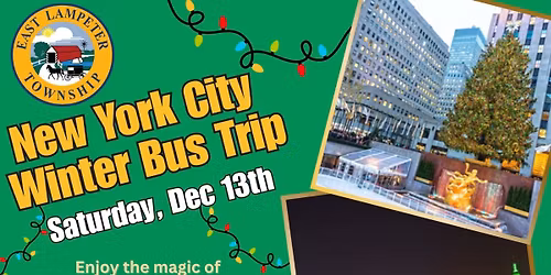 New York City Holiday Bus Trip - SOLD OUT! 