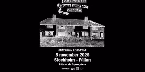 EsDeeKid - Council House Rat Tour | Stockholm