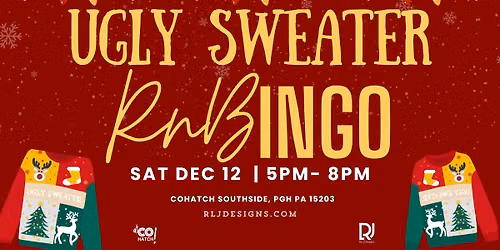Ugly Sweater RNBingo: Friendmas Edition