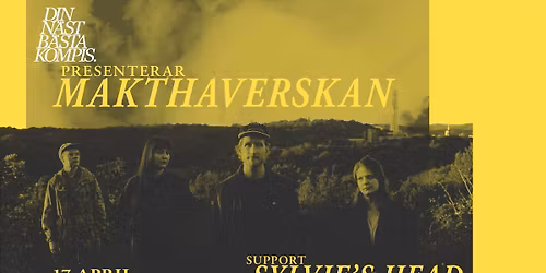 DNBK pres. Makthaverskan \/ Sylvie's Head \/\/ Live at Plan B \u2014 Malm\u00f6