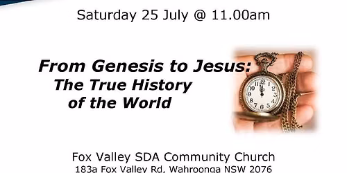 From Genesis to Jesus... Creation Ministries