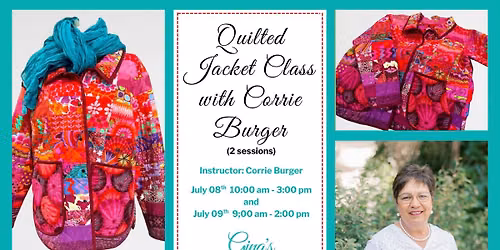 Quilted Jacket Class with Corrie Burger