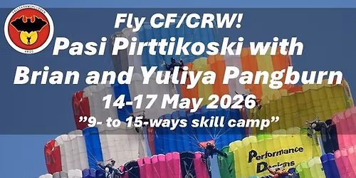 FLY CF WITH PASI PIRTTIKOSKI, BRIAN AND YULIYA PANGBURN