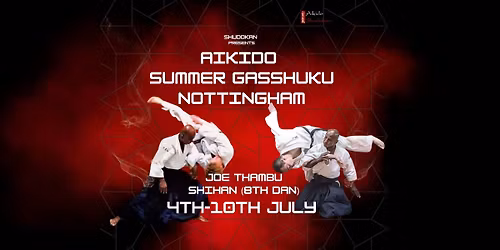 Aikido Summer Gasshuku Nottingham 2026