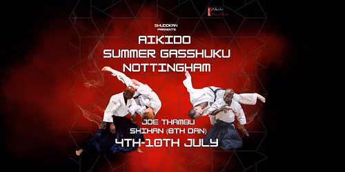 Aikido Summer Gasshuku Nottingham 2026