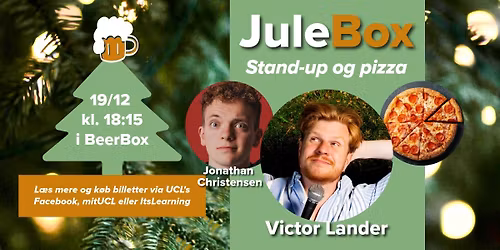 JuleBox - stand-up og pizza