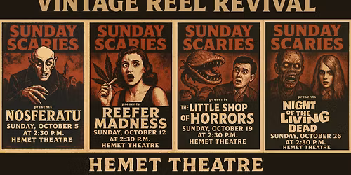Sunday Scaries - Vintage Reel Revival - Original Horror