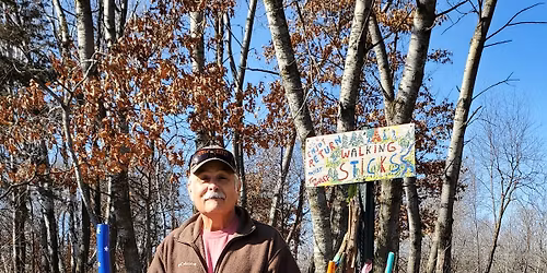 Painting Walking Sticks w\/ Tim Hugley