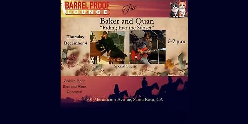 Riding Into the Sunset - Sarah Baker - Randy Quan - Special Guests