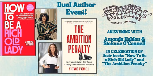 Dual Author Event - How to Be a Rich Old Lady and The Ambition Penalty