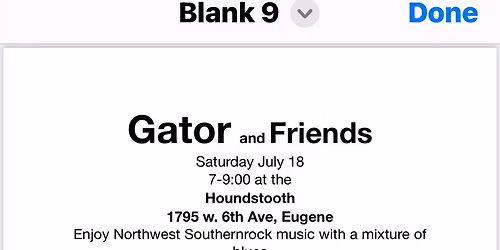 Gator and Friends