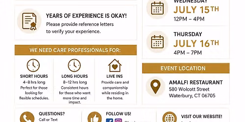 \u2728HIRING EVENT\u2728