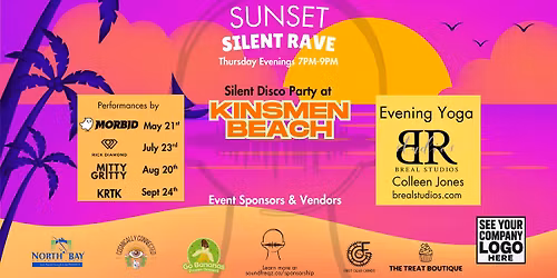 Sunset Silent Rave - Summer Series 2026