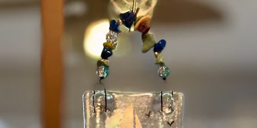 Beginner friendly fused glass - Shimmering Sails Summer Sun Catcher