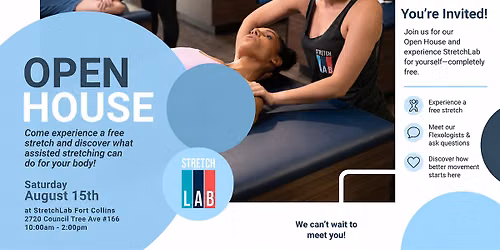 Free Open House |  StretchLab Fort Collins