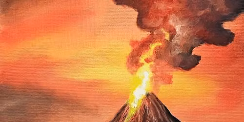 \ud83c\udf0b\ud83d\udd25 Erupting Volcano with Party Paint @ Skyline Club \u2013 Clovis \ud83d\udd25\ud83c\udf19