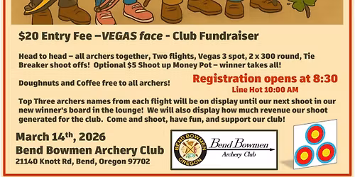 Vegas Warm-Up - Club Fundraiser Shoot