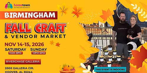Birmingham Fall Craft & Vendor Market