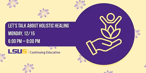 Let's talk about Holistic Healing