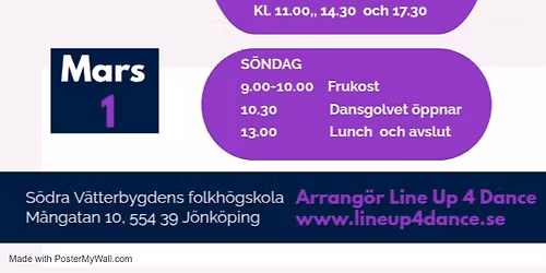 Linedance by the lake