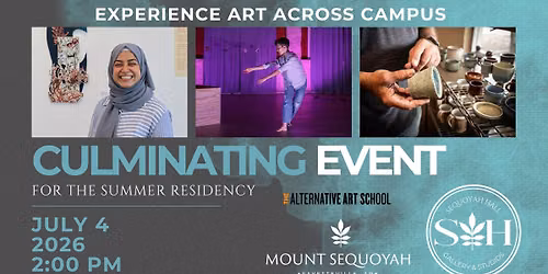 Culminating Event for the Summer Residency