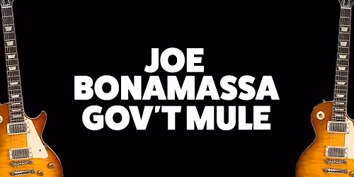 Joe Bonamassa and Gov't Mule at Pier Six Pavilion