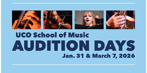 UCO School of Music Auditions