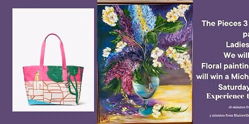 THE PIECES 3 YEAR ANNIVERSARY PAINT PARTY IN FLORALS