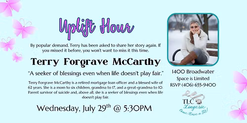 Uplift Hour: Terry Forgrave McCarthy
