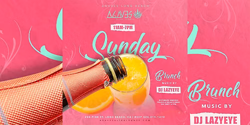 BRUNCH + DAY PARTY inside Agaves Long Beach - Doors Open at 11am