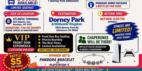 SUMMER FUN EXPRESS TO DORNEY PARK
