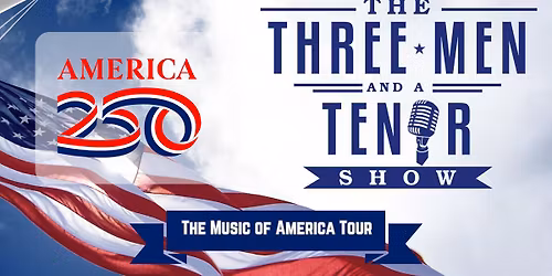 Three Men and a Tenor in Concert - Harper Creek HS Auditorium - Battle Creek, MI