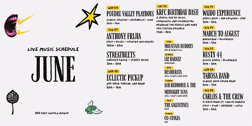 June LIVE Music Schedule @ Odell Brewing Co!