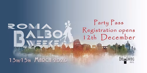 Roma Balboa Weekend 2026