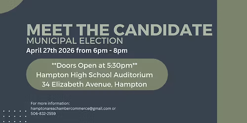 Meet the Candidate - Municipal Election