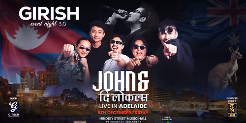 John & \u0926\u093f \u0932\u094b\u0915\u0932\u094d\u0938 \u2014 Live in Adelaide!