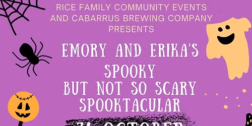 Emory and Erika's Spooky But not so Scary Spooktacular